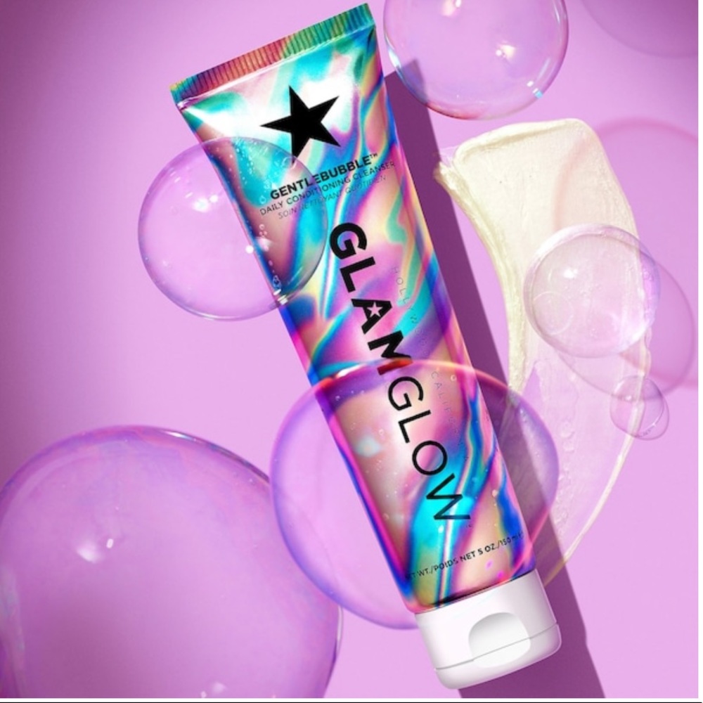 GlamGlow- gentle bubble cleanser